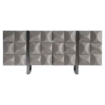 Bernhardt Rune Tv Stand For Tvs Up To 78" In Bluff,graphite