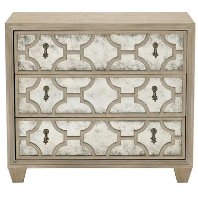 Bernhardt Santa Barbara 3 - Drawer Bachelor's Chest In Sandstone