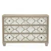 Bernhardt Santa Barbara Antiqued Mirror Trim Chest In Sandstone
