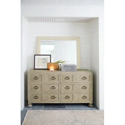 Bernhardt Santa Barbara 6 Drawer Double Dresser In Sandstone
