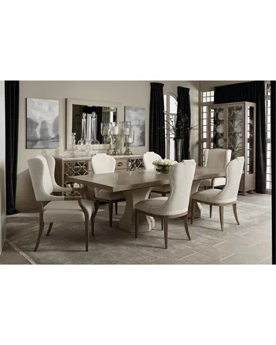 Bernhardt Santa Barbara 7pc Dining Set In Neutral