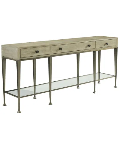 Bernhardt Santa Barbara Console Table In Green
