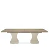 Bernhardt Santa Barbara Rectangular Dining Table In Sandstone/cameo
