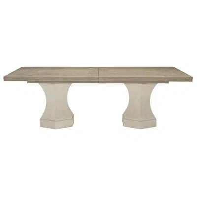 Bernhardt Santa Barbara Extendable Dining Table In Sandstone