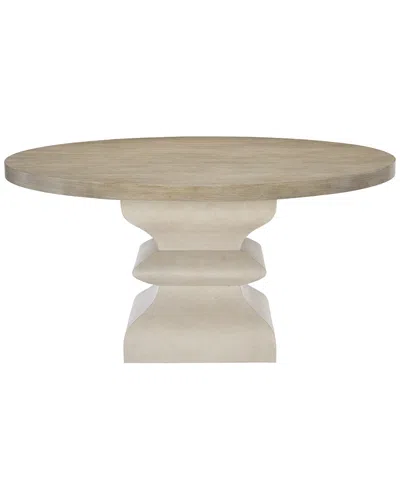 Bernhardt Santa Barbara Round Dining Table In Neutral