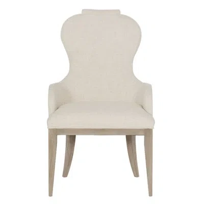 Bernhardt Santa Barbara Upholstered Arm Chair In Ivory In Sandstone