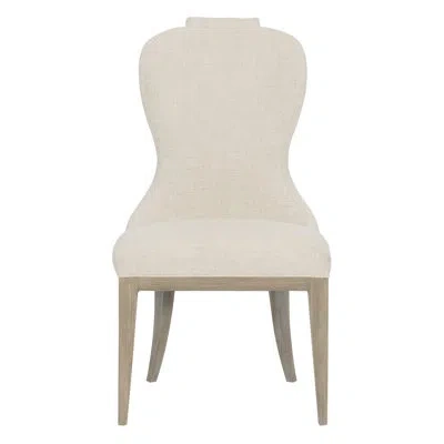 Bernhardt Santa Barbara Upholstered Dining Chair In Ivory In White