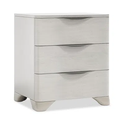 Bernhardt Sereno 3 Drawer Nightstand, 24.69w In Gray