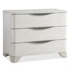 Bernhardt Sereno 3 Drawer Nightstand, 36.69w In Gray