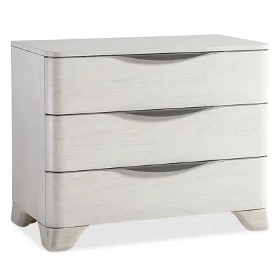 Bernhardt Sereno 3 Drawer Nightstand, 36.69w In Gray