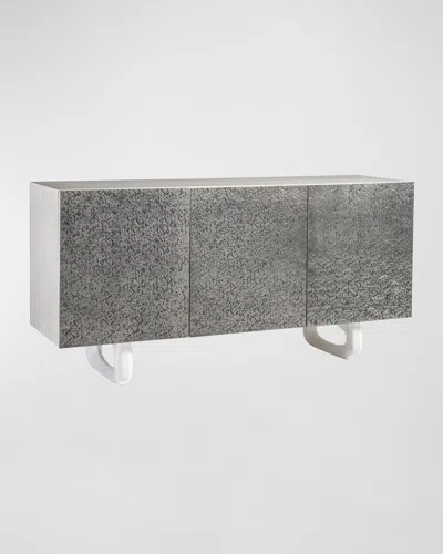 Bernhardt Sereno 3-door Credenza In Gray