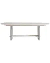 Bernhardt Sereno Dining Table In White