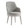 Bernhardt Sereno Fabric Arm Chair In Gray