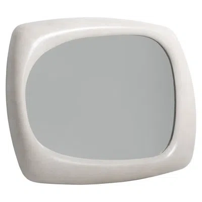 Bernhardt Sereno Mirror In Lutra Faux Stone
