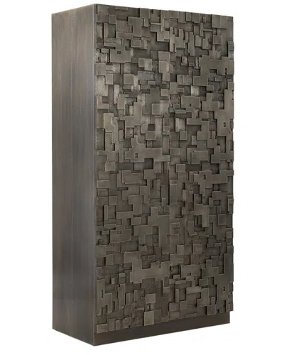 Bernhardt Sharaab Storage Cabinet In Gray
