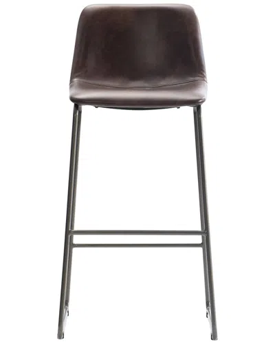 Bernhardt Sharpe Bar Stool In Brown