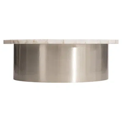 Bernhardt Shimla Coffee Table In White Agate
