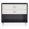 Bernhardt Silhouette 2-drawer Night Stand In Eggshell