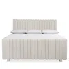 Bernhardt Silhouette Upholstered Panel King Bed