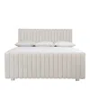 Bernhardt Silhouette Upholstered Queen Bed In Cream
