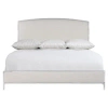 Bernhardt Silhouette Upholstered King Panel Bed In Cream