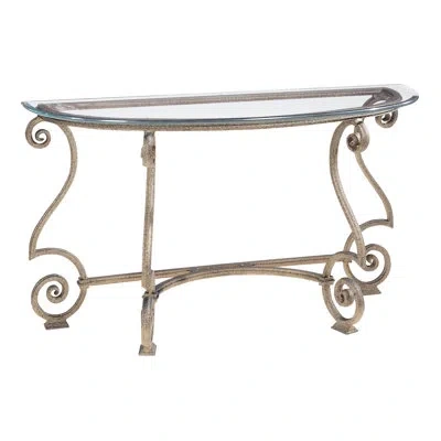 Bernhardt Solano 60.63" Console Table In Clear