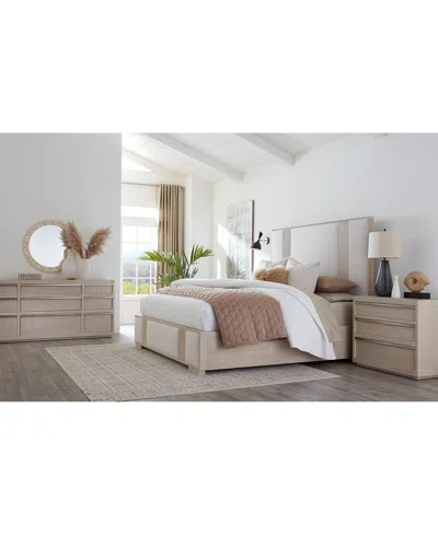 Bernhardt Solaria 3pc Bedroom Set (california King Bed, Dresser & Nightstand) In Brown