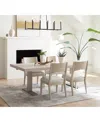Bernhardt Solaria 5pc Dining Set (rectangular Table & 4 Side Chairs)