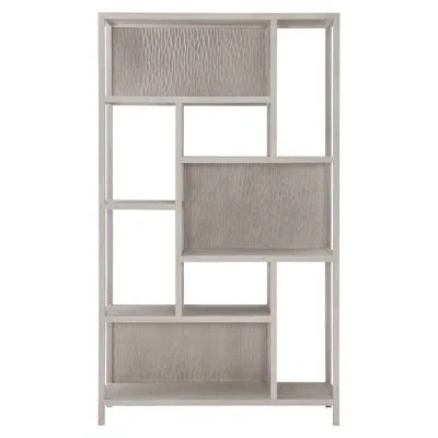 Bernhardt Solaria 82" H X 48" W Solid Wood Etagere Bookcase