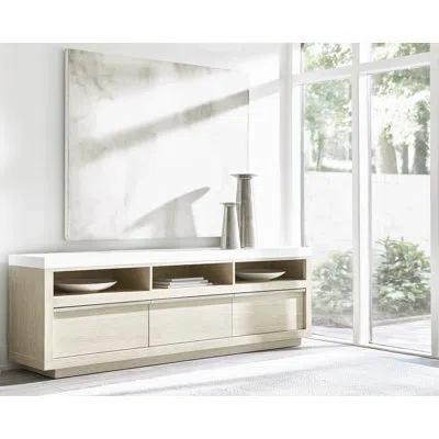 Bernhardt Solaria Entertainment Credenza In Dune