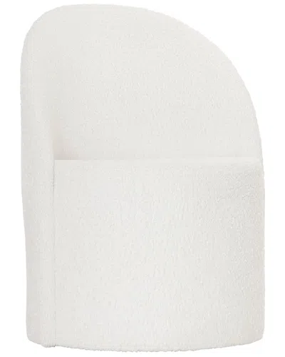 Bernhardt Solaria Fully Upholstered Arm Chair In White