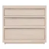 Bernhardt Solaria 3-drawer Nightstand In Light Wood