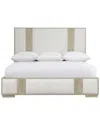 Bernhardt Solaria Panel Bed In Neutral