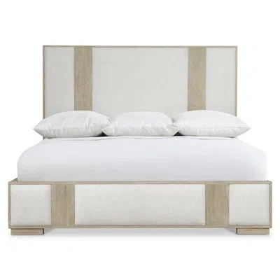 Bernhardt Solaria Panel Bed In Brown;beige