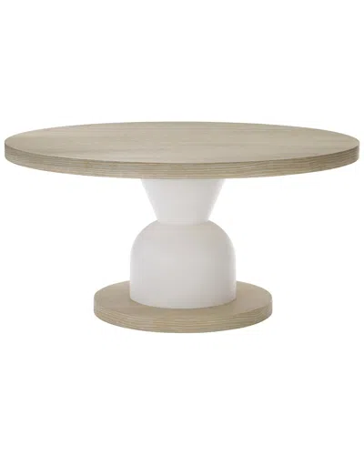 Bernhardt Solaria Round Dining Table In Neutral