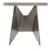Bernhardt Solaria Round Side Table In Light Wood/brown