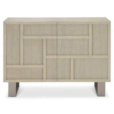 Bernhardt Solaria Solid Wood 2 - Door Accent Cabinet In Dune