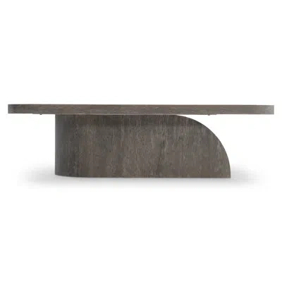 Bernhardt Solid Wood Single Coffee Table In Brown Wood