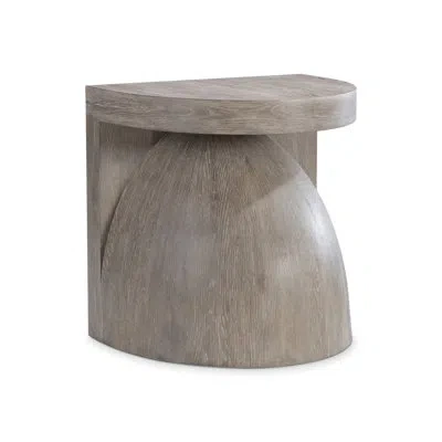 Bernhardt Solid Wood Top End Table In Brown Wood