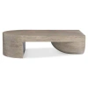 Bernhardt Solid Wood Top Single Coffee Table In Brown