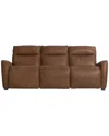 Bernhardt Sorrento Leather Power Motion Sofa