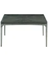 Bernhardt Strata Charcoal Cocktail Table In Grey