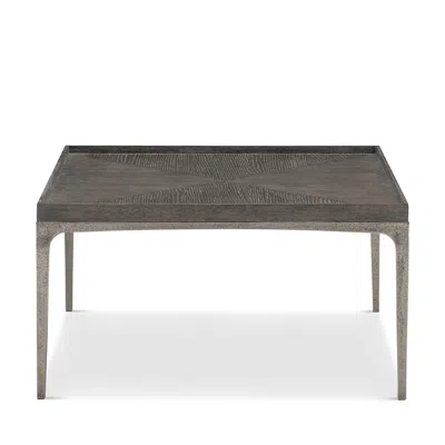 Bernhardt Strata Cocktail Table In Charcoal