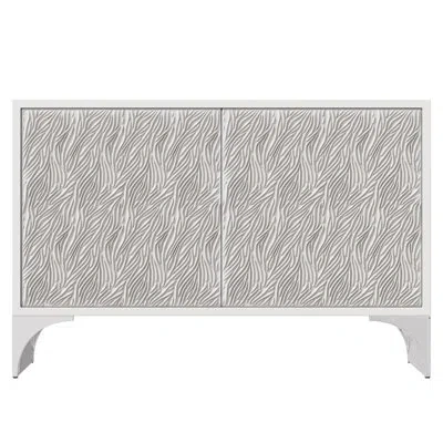 Bernhardt Stratum 48" Wide Server In White