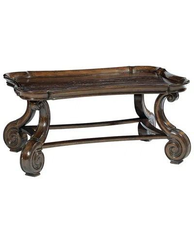 Bernhardt Stratum Cocktail Table In Brown