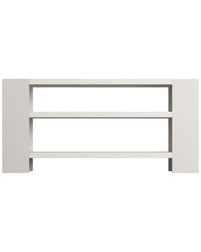 Bernhardt Stratum Console Table With Shelves In Multi
