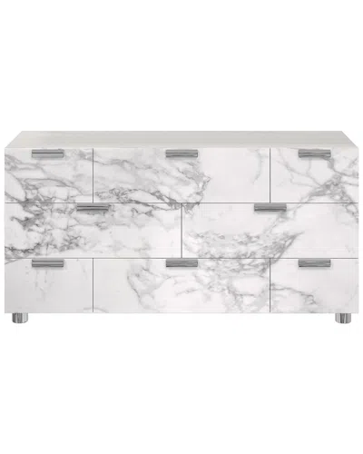 Bernhardt Stratum Dresser With 8 Drawers In White