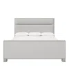 Bernhardt Stratum Panel Bed, Queen In Gray
