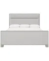 Bernhardt Stratum Queen Panel Bed In Gray