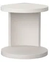 Bernhardt Stratum Side Table In White